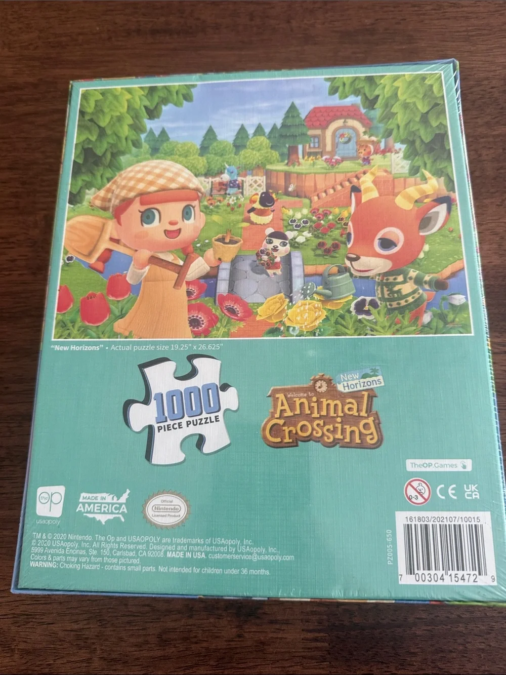 Animal Crossing New Horizons 1000 piece puzzle